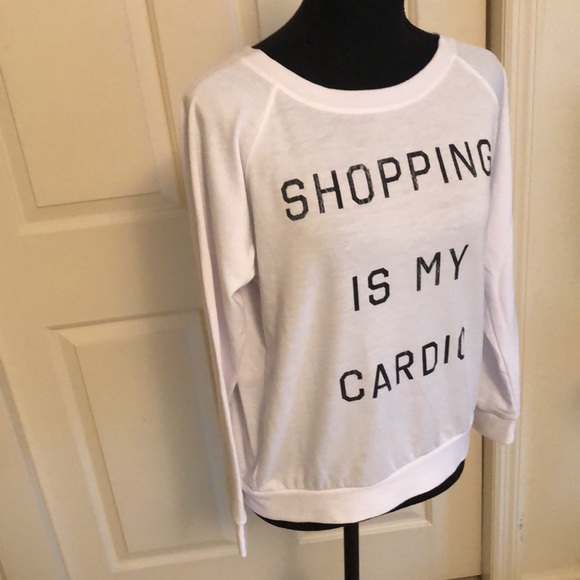 Prince Peter “Shopping is My Cardio” Shirt Size M - Picture 2 of 13